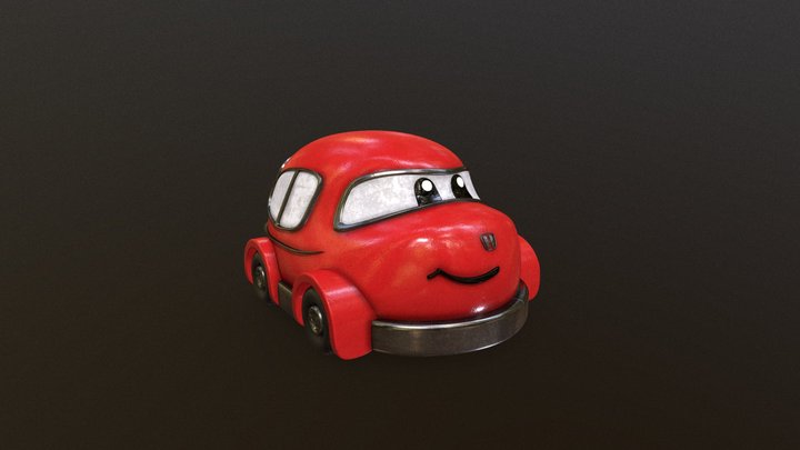 Hank the Toy Civic 3D Model