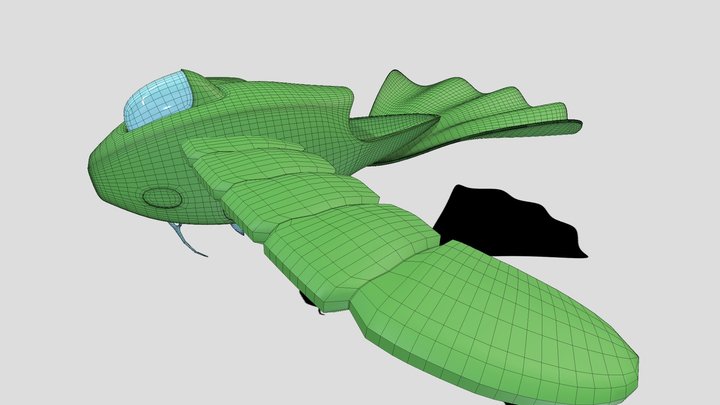 Air Ship. 3D Model