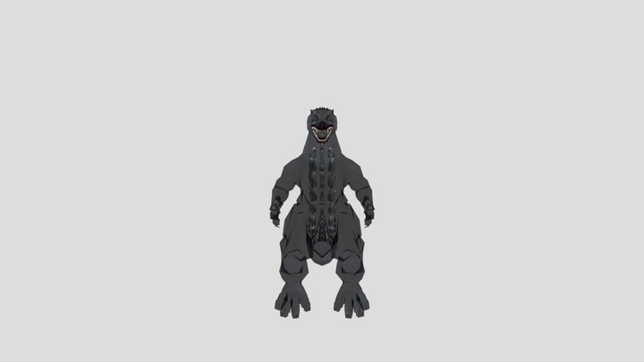 FW_Godzilla_Model 3D Model