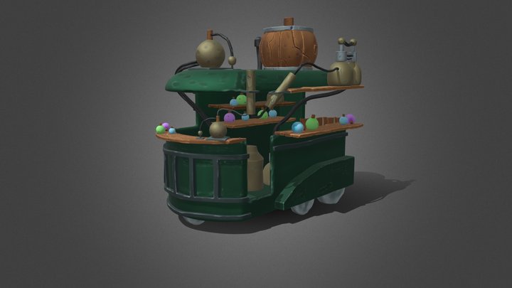 2DAE06_KrecickiJacek_Wagon_Sketchfab 3D Model