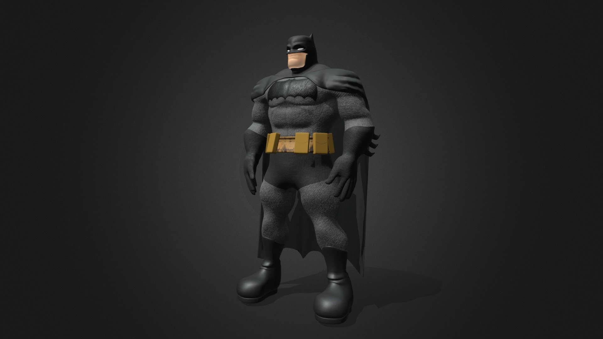 Batman Download Free 3d Model By Ritabrata Ghosh [d6217e5] Sketchfab