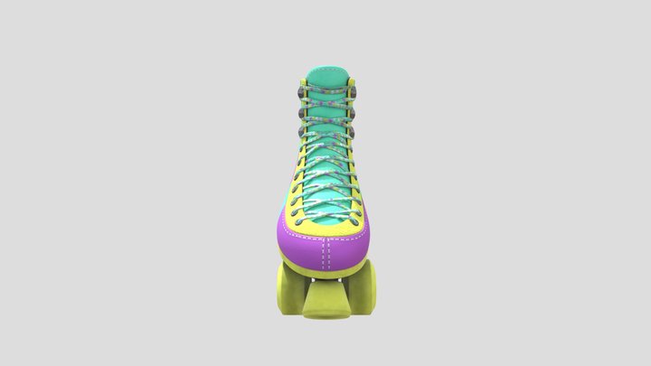Roller Skates 3D Model