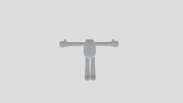 Modelo oc de dandys world 3D Model