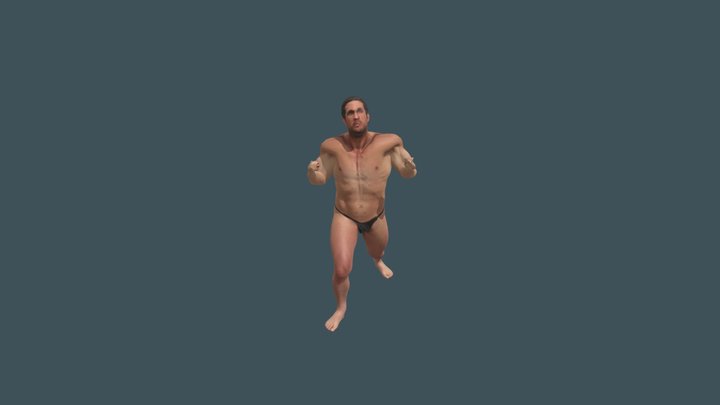 Gobinda Dancing Running 3D Model