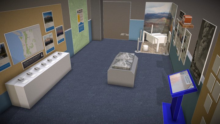 Volcanology Field Office 3D Model