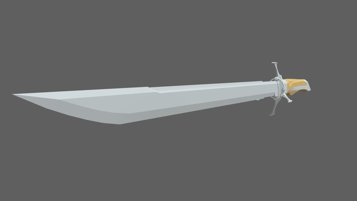 Draft of Diploma Project DraftPunk Folding Blade 3D Model