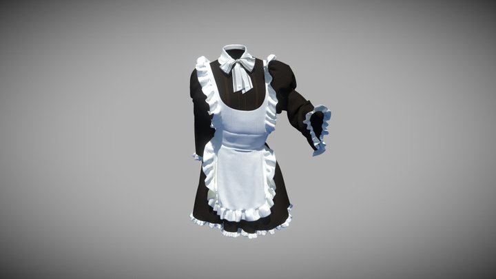 Maid cloth 3D Model