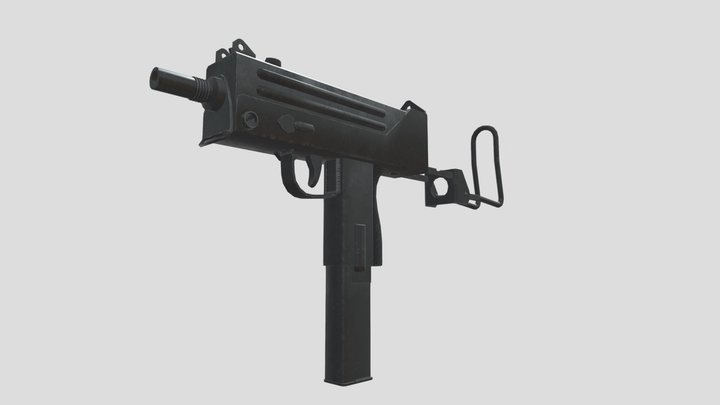 MAC-10 3D Model