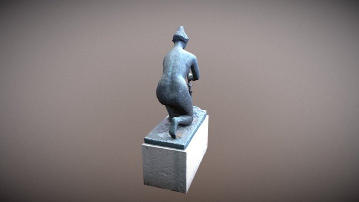 Hungarian Statue from Godollo 3D Model