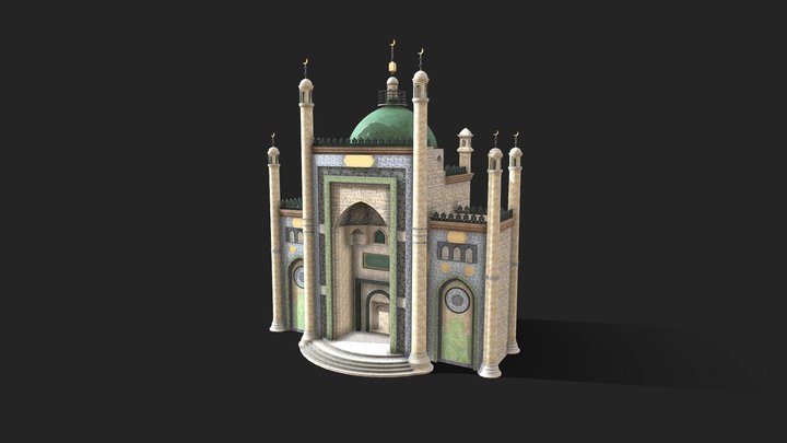 Masjid 3D models - Sketchfab
