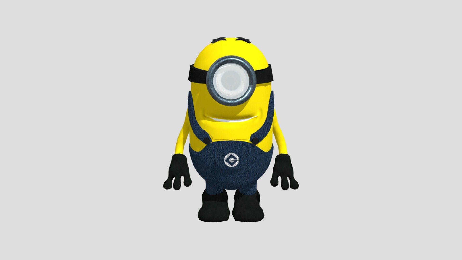 Minion - Download Free 3D model by zaparili [d628cd0] - Sketchfab