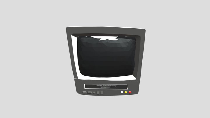 VCR TV combo – Kostenloses 3D-Modell STL