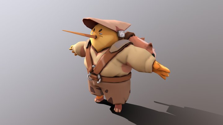 Pilou 🐔 3D Model