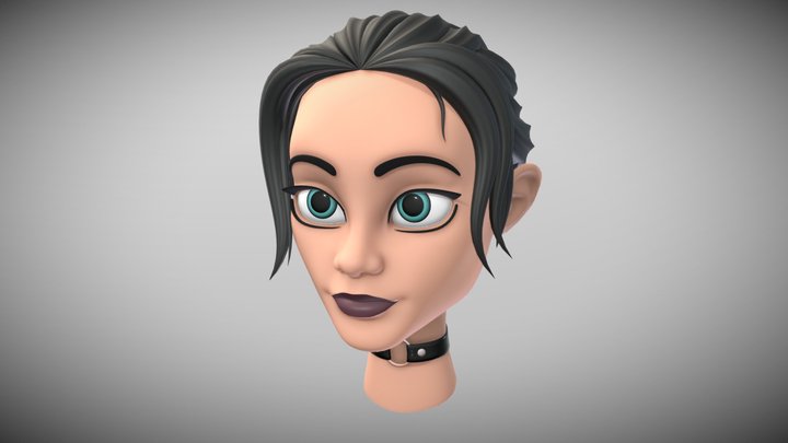 Long Hair 3d Models Sketchfab 4392