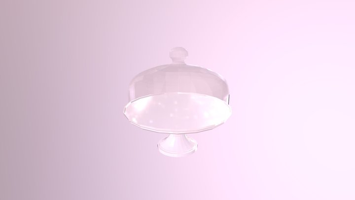 Cake Display 3D Model