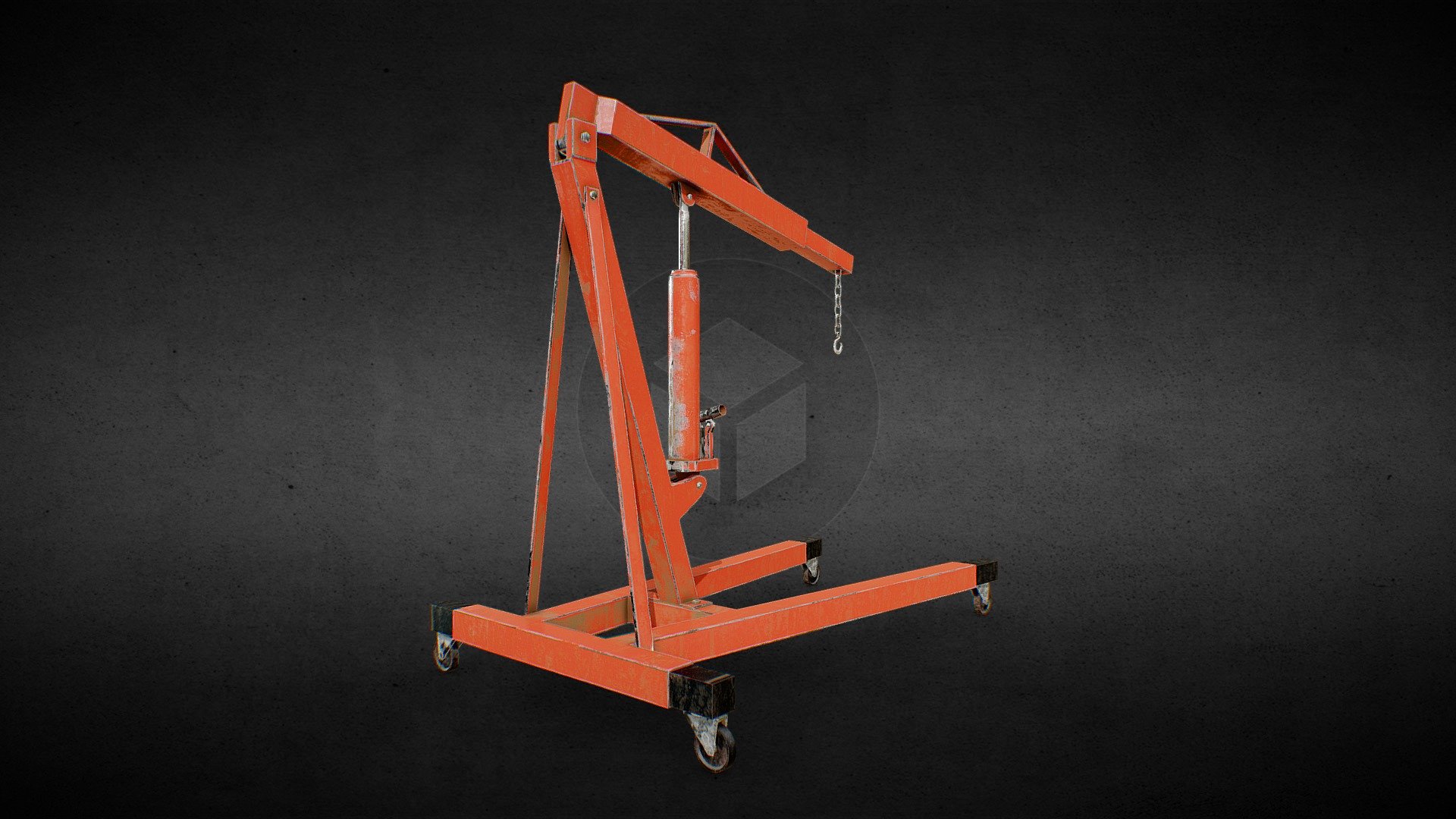MiniCrane PBR - Buy Royalty Free 3D model by Kasit Studio (@kasit ...
