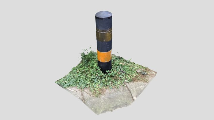 路桩|Road stakes 3D Model