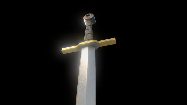 Sword O' Brass 3D Model