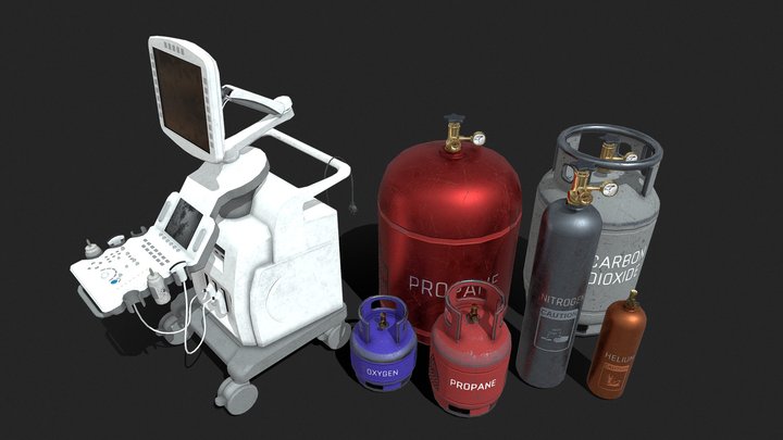 Medical Supplies Collection 2 #3 3D Model