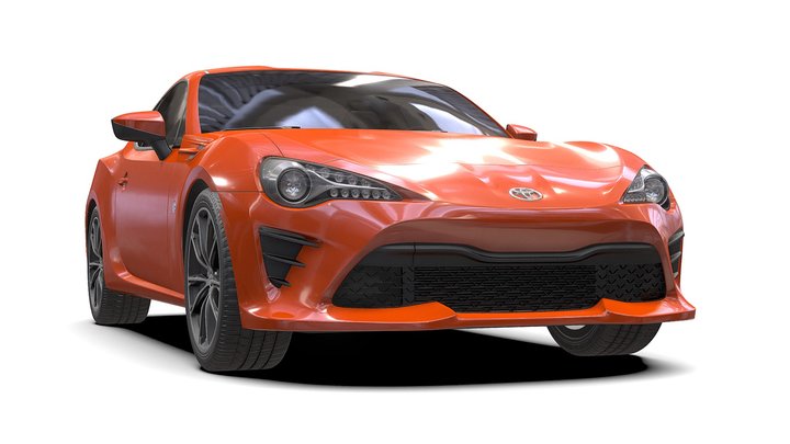 Toyota GT86 2017 3D Model