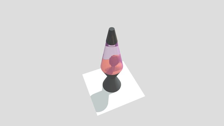 3D Sketchbook 1 - Lava Lamp 3D Model