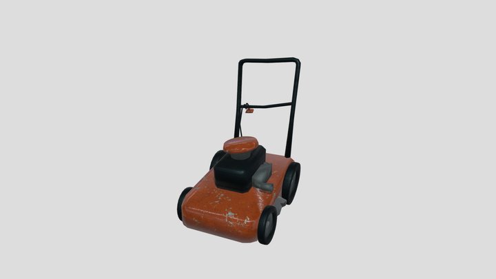 Hello Neighbor 2 Alpha 2 Lawnmower 3D Model