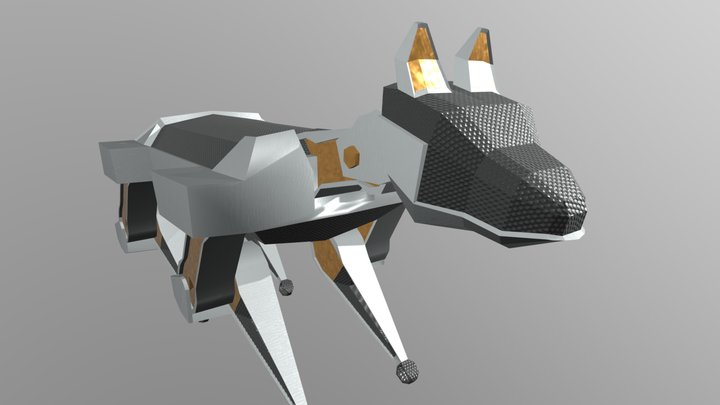 robo dog 3D Model