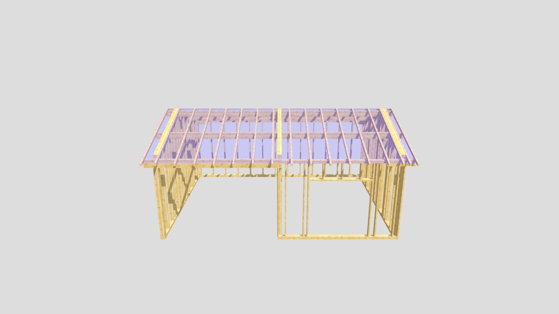 OSSATURE GARAGE-ABRI