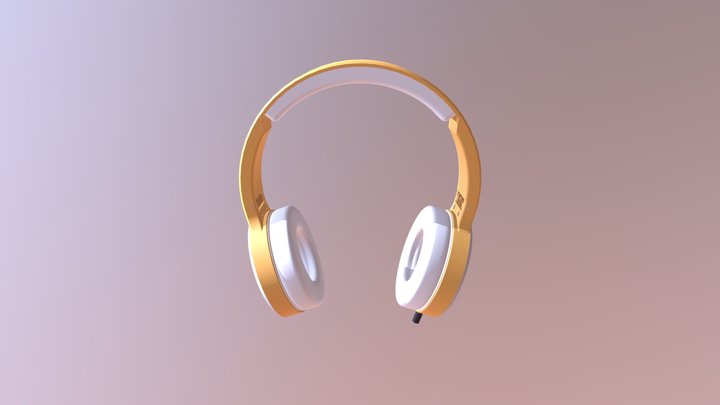 Lazer Headphones 3D Model