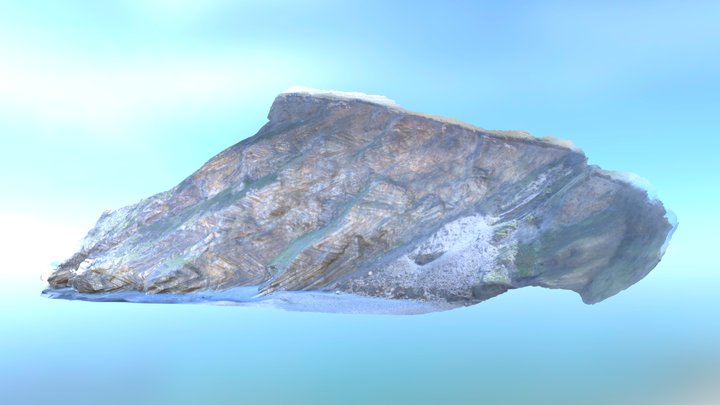 Millook Cliff Section 3D Model