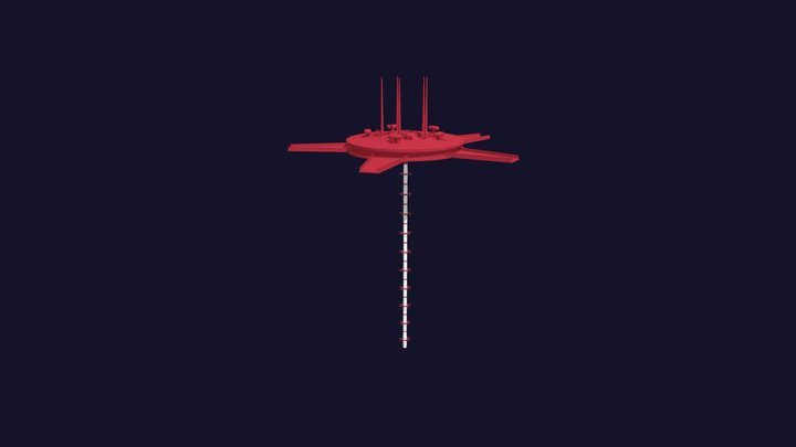Day1 Space elevator 3D Model