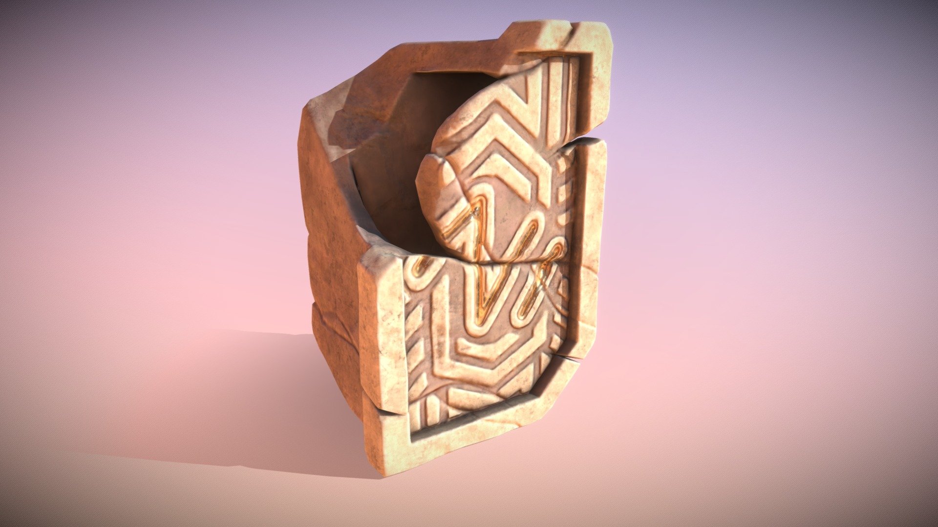 Rune: Stone - 3D model by AkamiNara [d63165b] - Sketchfab