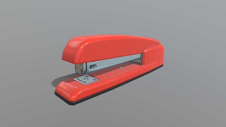 Stapler 3D Model