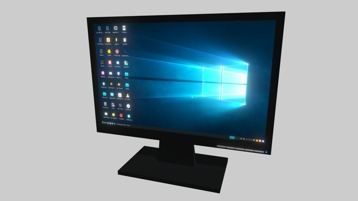 Computer 3D Model