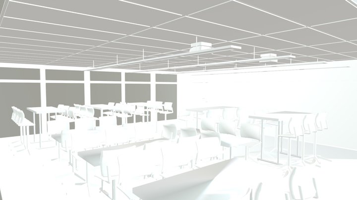 Classroom 3D Model
