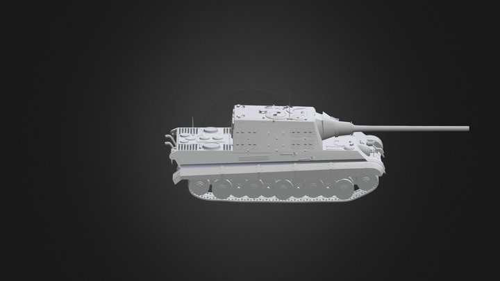 Jagdtiger 3D Model
