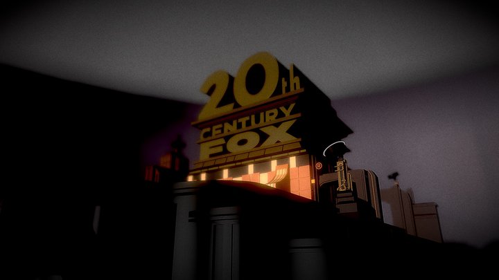 20th_century_fox_2010_logo_v8_5 3D Model