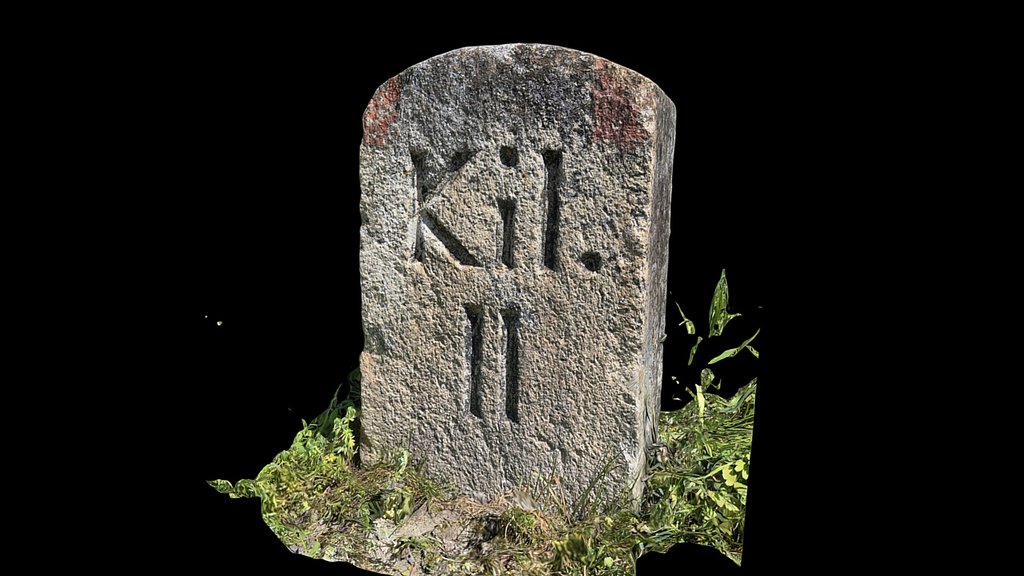 Milestone Gotthardpass Km 11 von Altdorf