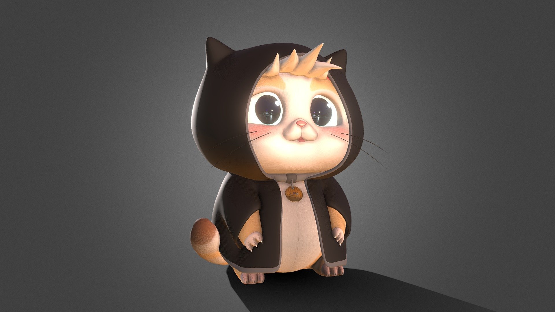 Rascal the Cat - 3D model by Low Poly Models (@LowPolyModelsWorld ...