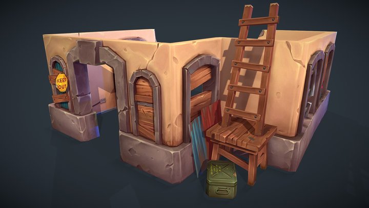 House 001 3D Model