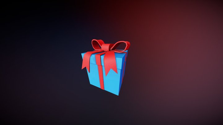 gift loot box thing wip 3D Model