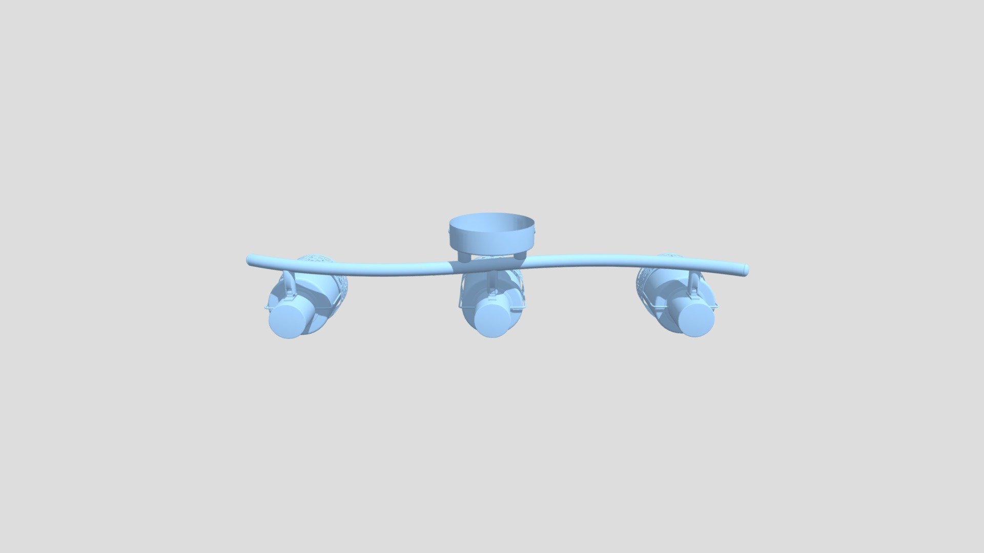 Eurosvet 20025/3 белый с золотом — Sketchfab embed 3D viewer