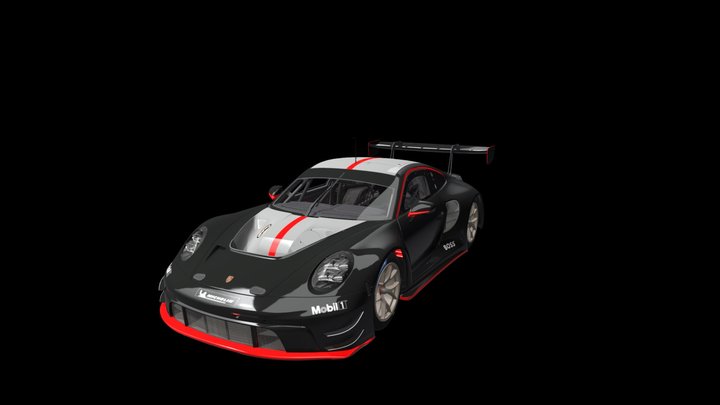 2023 Porsche 911 GT3 R – Modello 3D gratuito STL