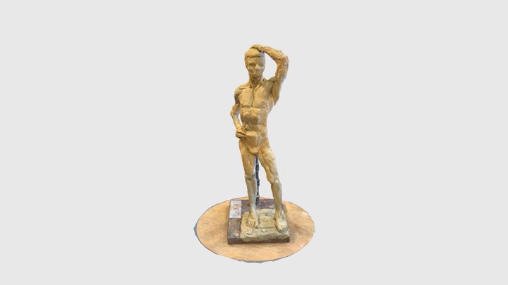 Ecorche. Nikita Grishaev 3D Model