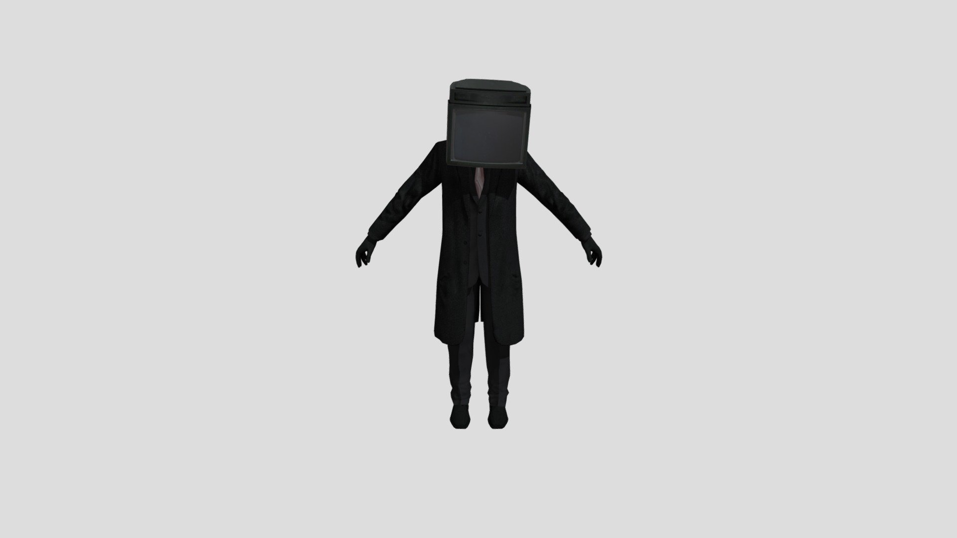 Blugray Demand Tv Man - Download Free 3D model by ASP ...