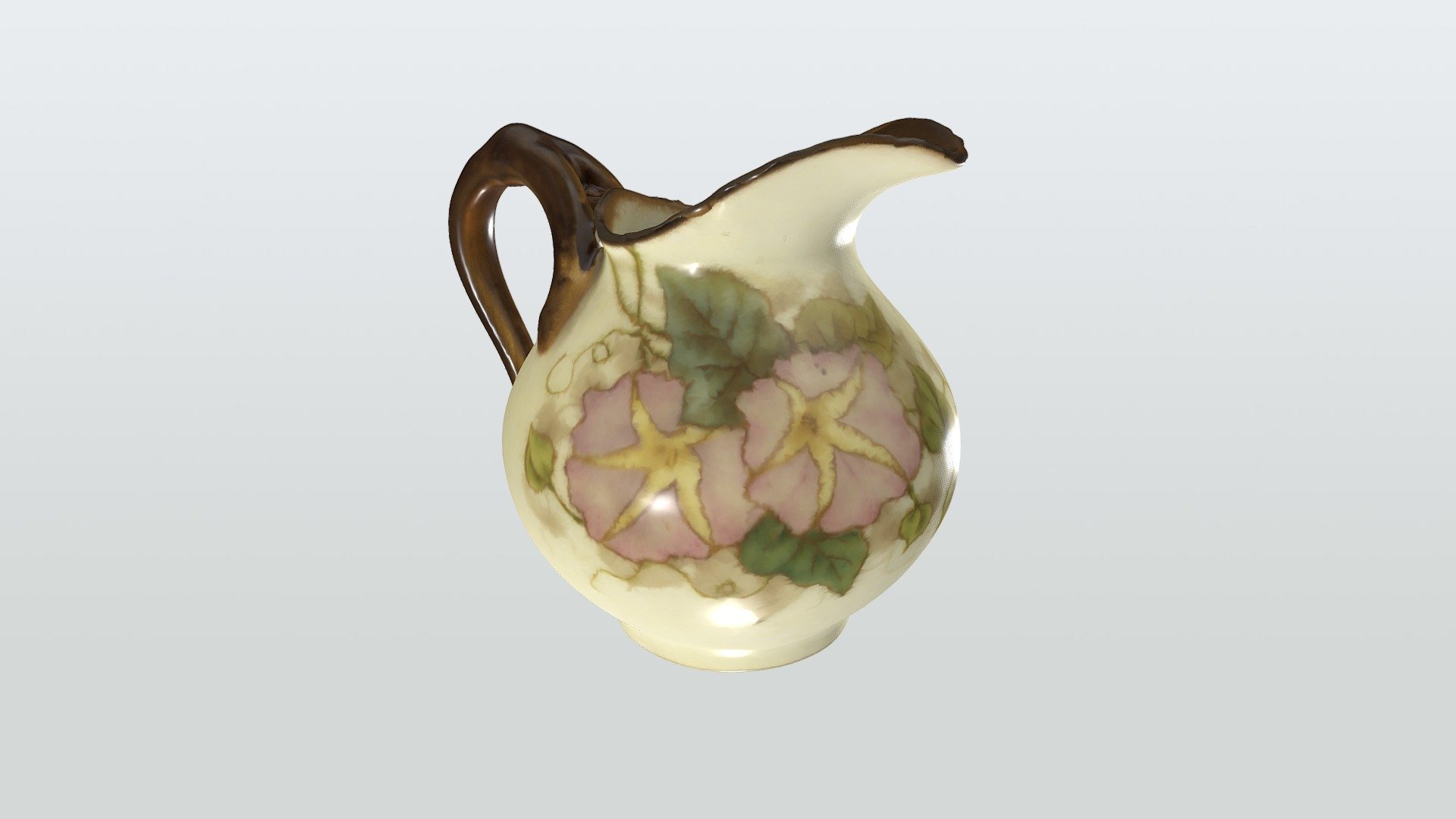 Hand Painted Creamer - Preview