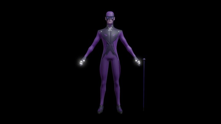 Monarch Miraculous 3D Model