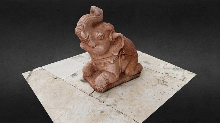 Holey Heffalump 3D Model