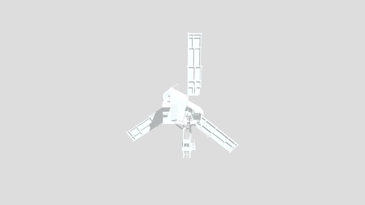 Wind Farm 3D Model