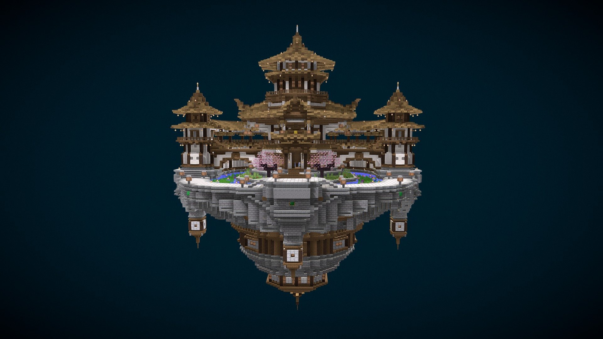 Minecraft XKZH.FUN Architect's work 0002 - 3D model by Esfinges ...